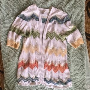 Christopher & Banks XL S/S Summer Shrug